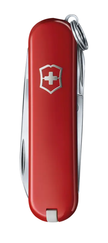 bedrucktes schweizer Taschenmesser