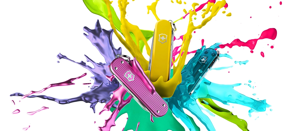 Bedruckte Schweizer Messer als Werbeartikel